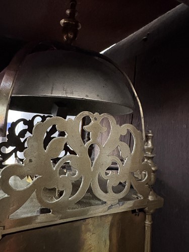 Lot 20 - A late 17th century brass 30-hour lantern...