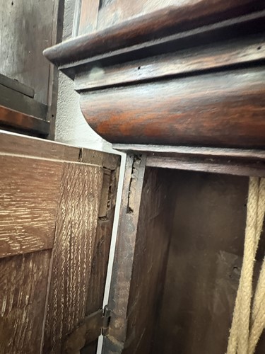 Lot 20 - A late 17th century brass 30-hour lantern...