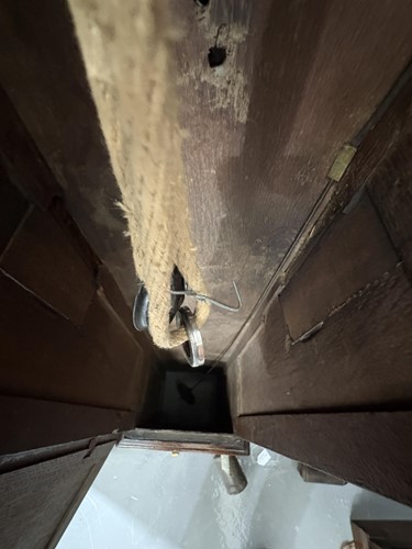 Lot 20 - A late 17th century brass 30-hour lantern...