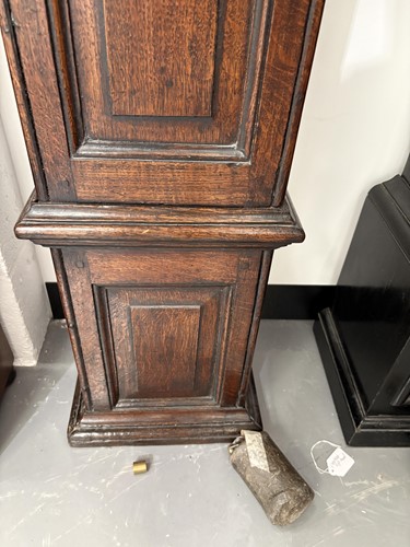 Lot 20 - A late 17th century brass 30-hour lantern...