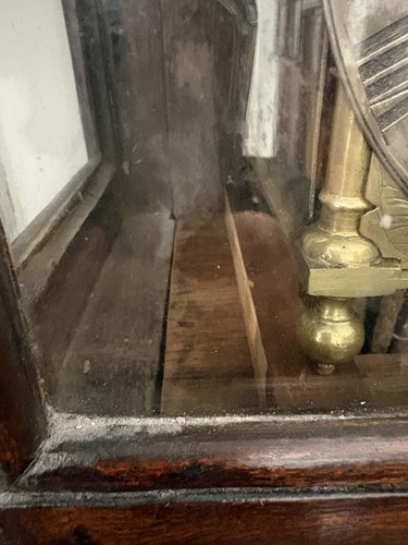 Lot 20 - A late 17th century brass 30-hour lantern...