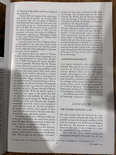 Lot A Commonwealth 30-hour alarm lantern clock, in...