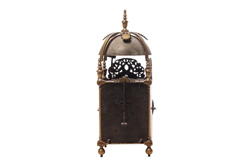 Lot A Commonwealth 30-hour alarm lantern clock, in...