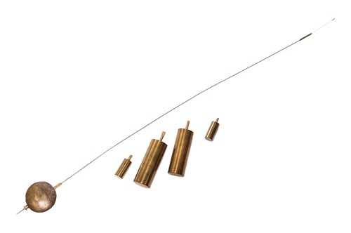 Lot A Commonwealth 30-hour alarm lantern clock, in...