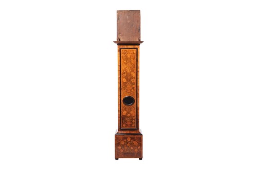 Lot A late William III olivewood marquetry month...