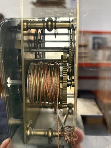 Lot 23 - A late William III olivewood marquetry month...