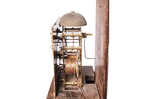 Lot A late William III olivewood marquetry month...