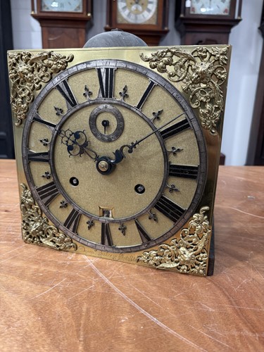 Lot 23 - A late William III olivewood marquetry month...