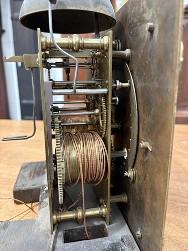 Lot 23 - A late William III olivewood marquetry month...