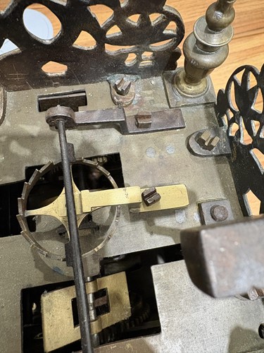 Lot 28 - A Charles II 30-hour brass lantern clock, John...