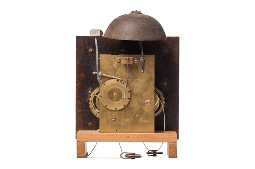 Lot 33 - A late 17th-century brass dial and 8-day...