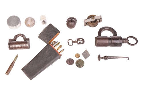 Lot 46 - A small group of 18th and 19th century iron...