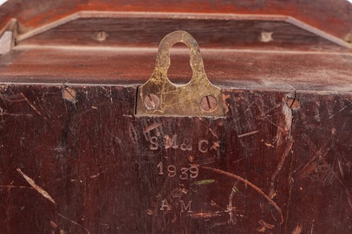 Lot 49 - A 20th-century mahogany cased RAF Mess...