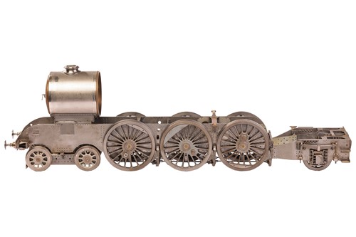 Lot 53 - A large incomplete scratch-built 5” gauge...