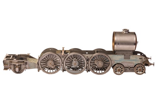 Lot 53 - A large incomplete scratch-built 5” gauge...