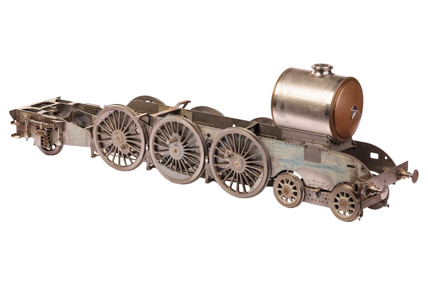 Lot 53 - A large incomplete scratch-built 5” gauge...