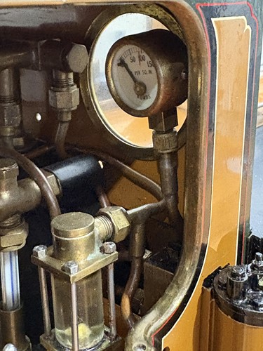 Lot 52 - A large scratch-built 5” gauge live steam...