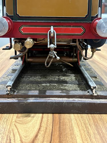 Lot 52 - A large scratch-built 5” gauge live steam...