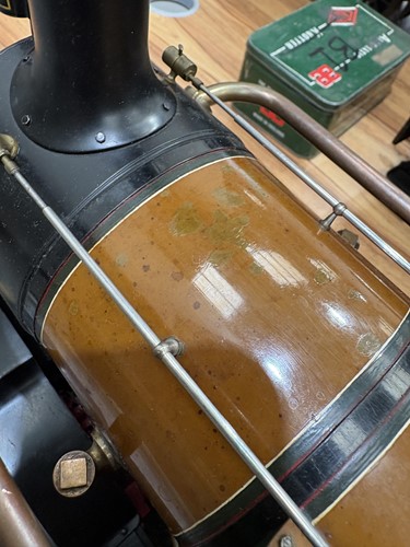 Lot 52 - A large scratch-built 5” gauge live steam...