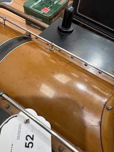 Lot 52 - A large scratch-built 5” gauge live steam...