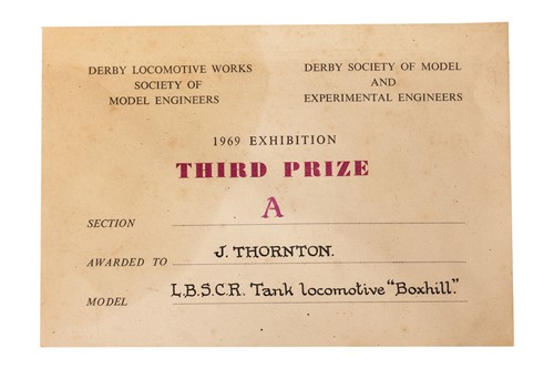 Lot A large scratch-built 5” gauge live steam...