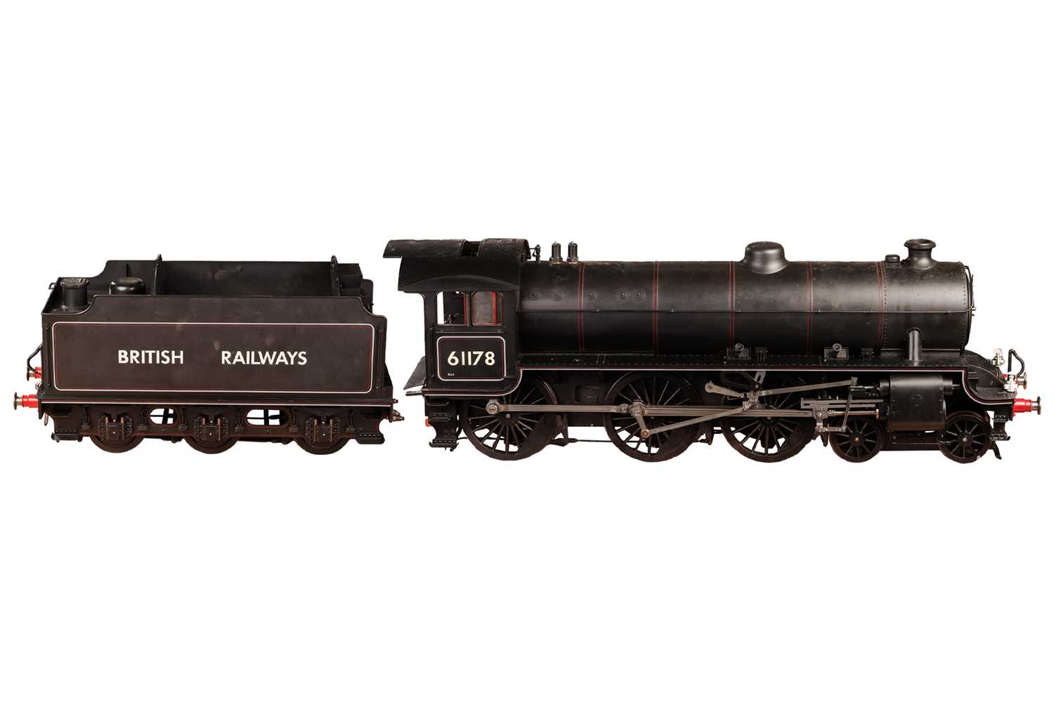 Lot A large and detailed scratch-built, 5” gauge,...