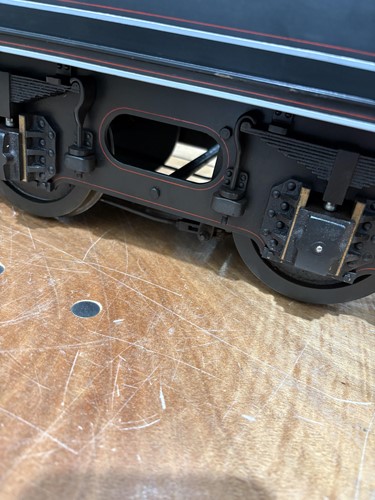 Lot A large and detailed scratch-built, 5” gauge,...