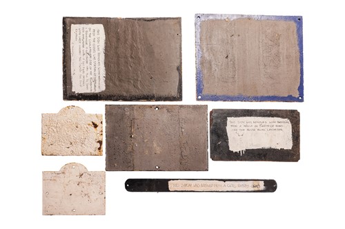 Lot 50 - A group of LNWR, LNER GCR and other cast iron...