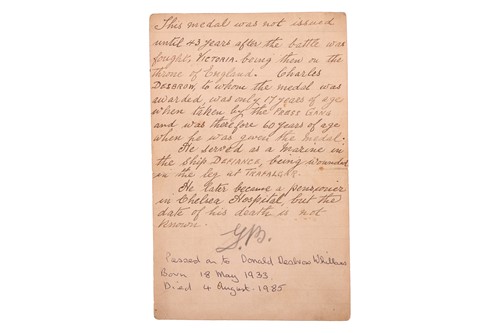 Lot A Naval General Service Medal 1793-1840, with...