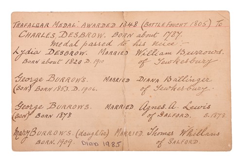 Lot A Naval General Service Medal 1793-1840, with...