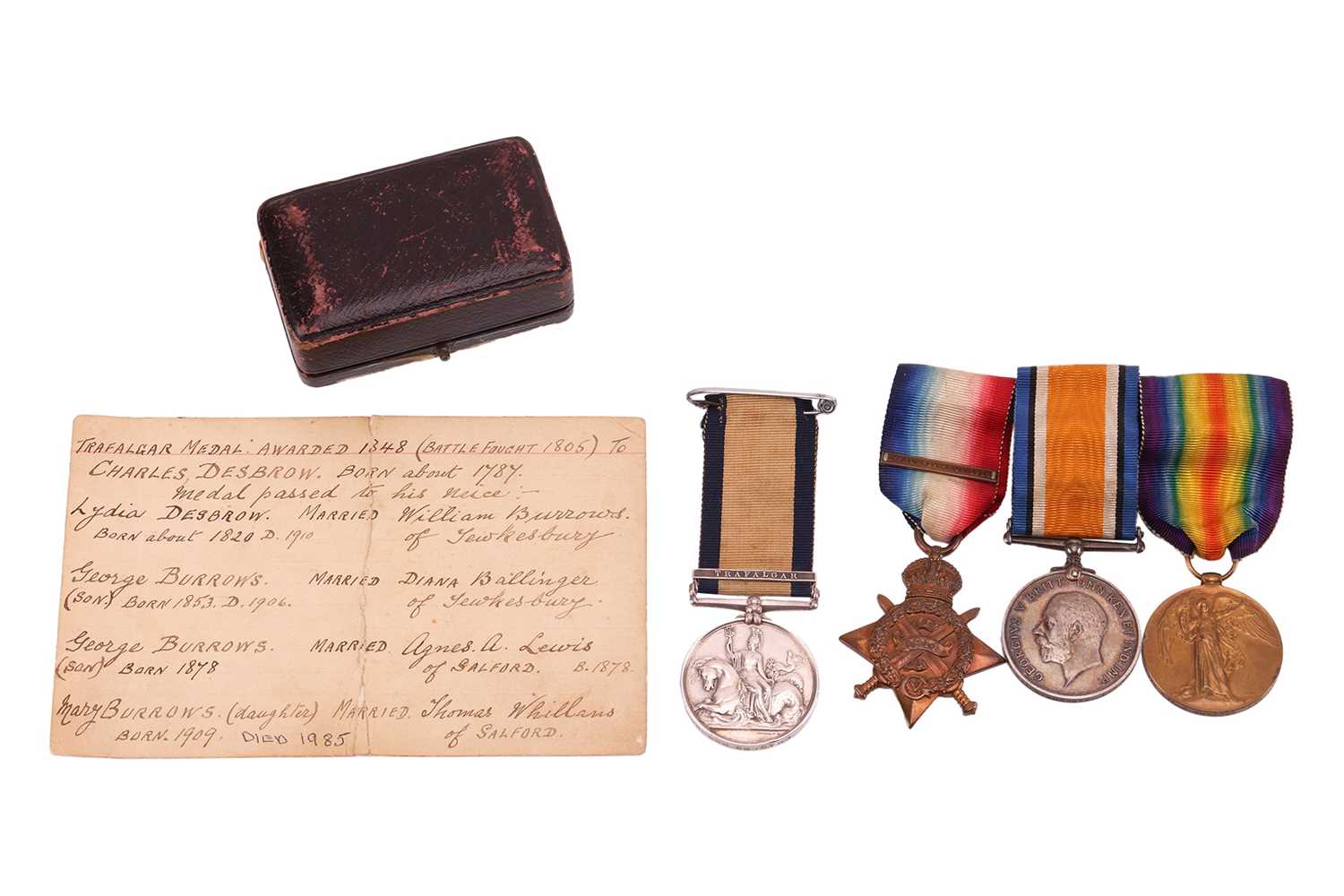 Lot A Naval General Service Medal 1793-1840, with...