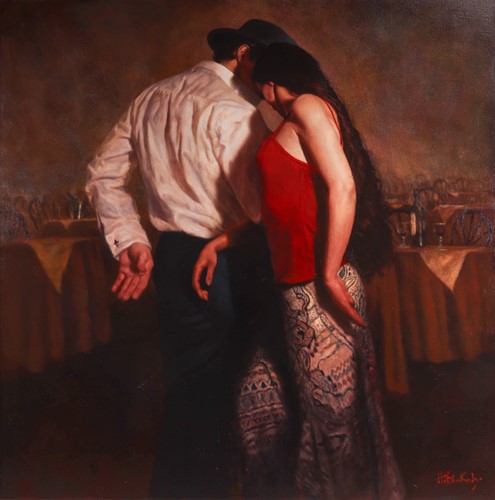 Lot 126 - Hamish Blakely (British b.1968) Café Bolero...