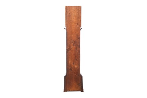 Lot 26 - A George III oak 30-hour longcase clock,...