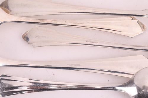 Lot 254 - A German Bremer Silberwarenfabrik canteen for...