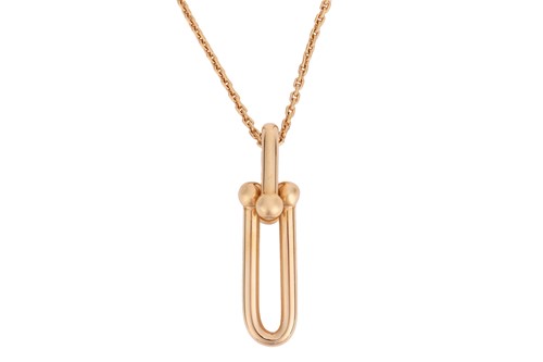 Lot 88 - Tiffany & Co - an 18ct yellow gold "HardWear"...