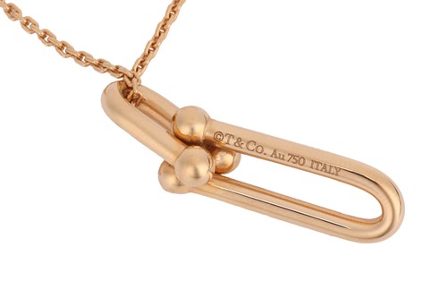 Lot 88 - Tiffany & Co - an 18ct yellow gold "HardWear"...