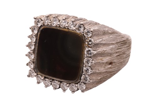 Lot IWC - a diamond and onyx gentlemen’s suite...