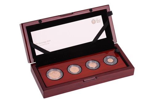 Lot 69 - A Royal Mint "The Sovereign 2019 Four-Coin...