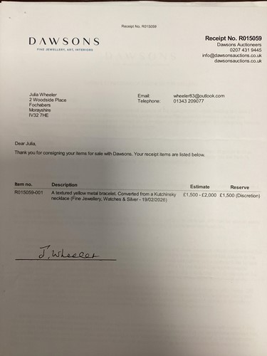 Lot 36 - A Modernist textured link bracelet, in the...