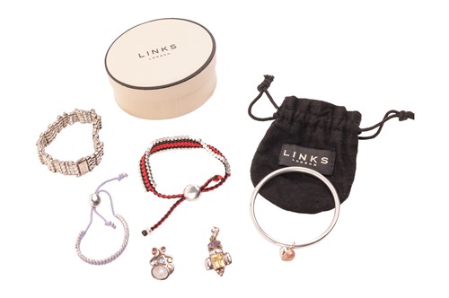 Lot 15 - A group of four Links of London bracelets, to...