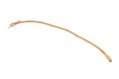 Lot 94 - Ilias Lalaounis - a woven mesh bracelet, the...