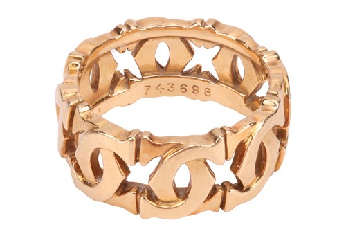 Lot Cartier - an ‘Entrelaces C de Cartier’ ring,...