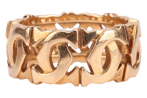 Lot Cartier - an ‘Entrelaces C de Cartier’ ring,...