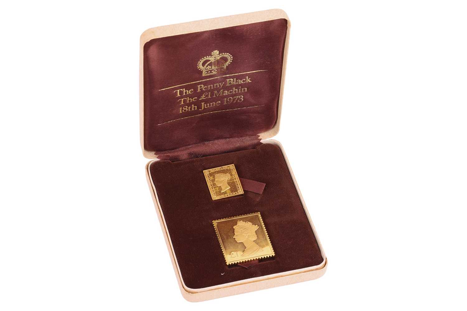 Lot 246 - 1973 The Penny Black & £1 Machin Definitive...