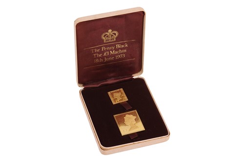Lot 245 - 1973 The Penny Black & £1 Machin Definitive...