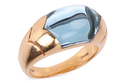 Lot Bvlgari - a cocktail ring, set with a...