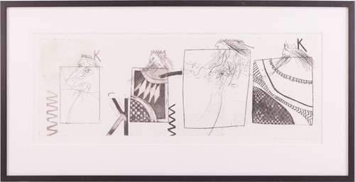 Lot David Hockney (British b.1937) Three Kings and...