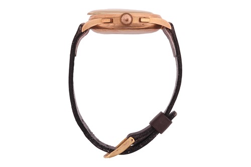 Lot A 'Chronograph Suisse' '18K' Wristwatch Year:...