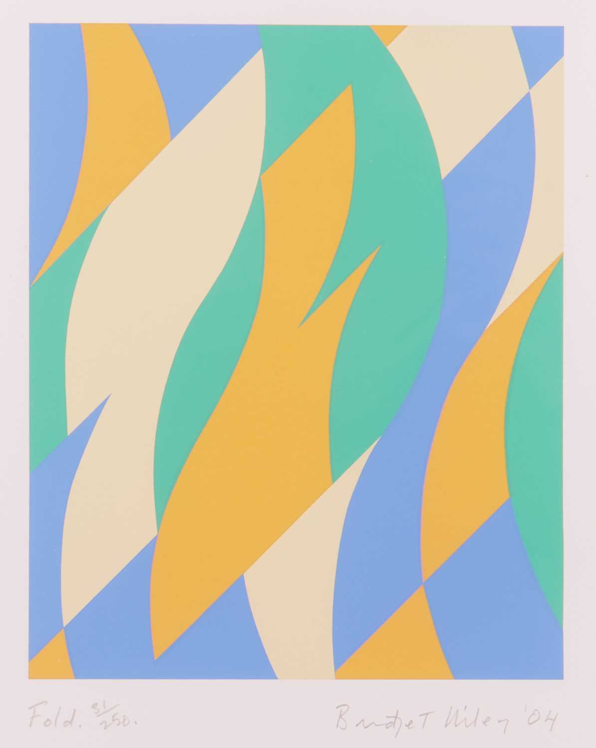 Lot Bridget Riley (British b.1931) Fold, 2004...