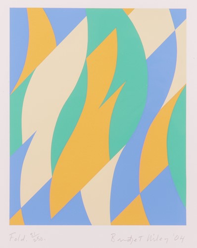 Lot Bridget Riley (British b.1931) Fold, 2004...